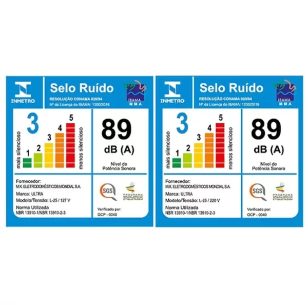 Mondial Liquidificador Ultra L-25 Branco - Image 6