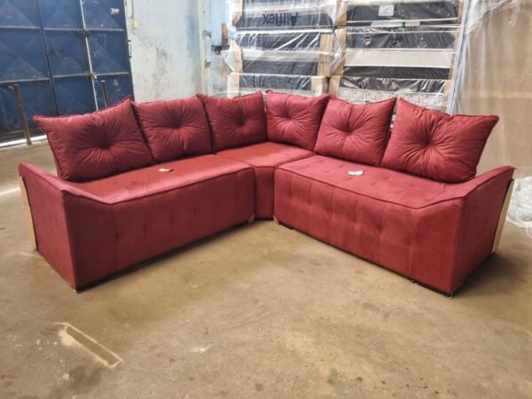 Renove sua Sala com o Sofá de Canto CHARME 3 Peças: Espuma D28 para Conforto Inigualável