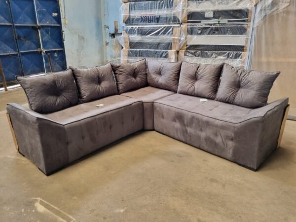 Sofá de Canto CHARME 3 Peças: Conforto Personalizado com Espuma D28