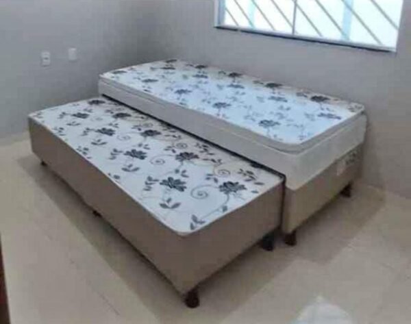 Cama Box de Solteiro com auxiliar Espuma D28: Qualidade e Durabilidade