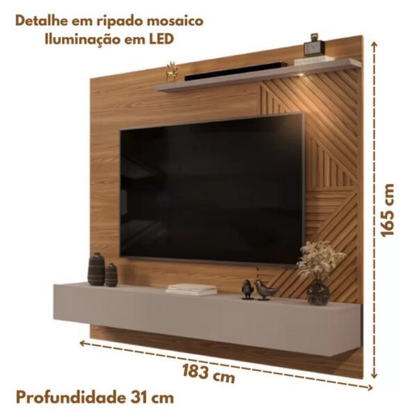 Painel Arezzo 1.83 Dj Móveis - Image 2