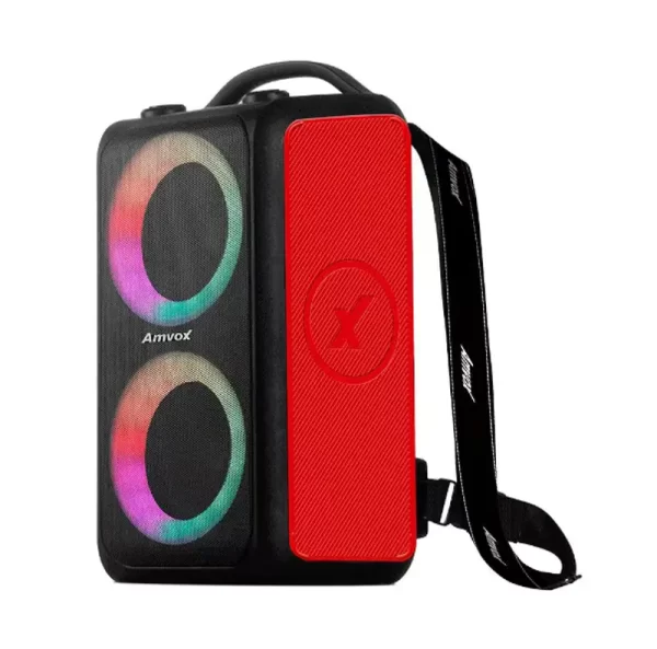CAIXA AMPLIFICADA ACA AMVOX SKD600 BAG VOX RED