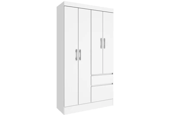 Guarda Roupa Oregon 4 Portas 2 Gavetas Tcil