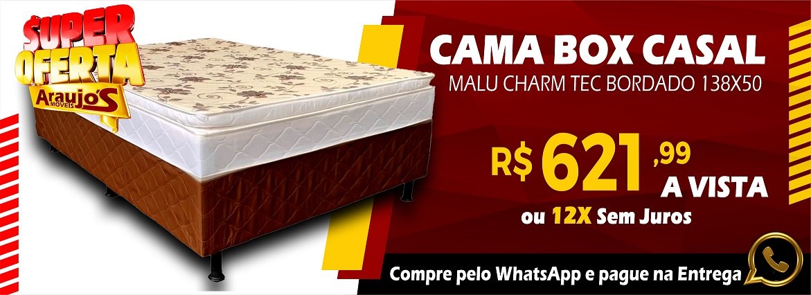 CAMA BOX CASAL MALU 1