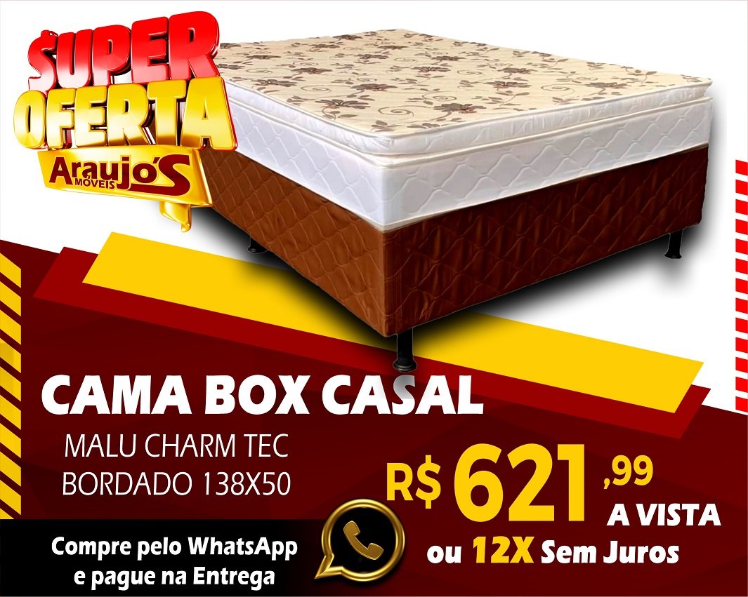 CAMA BOX CASAL MALU 2