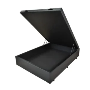 BASE BOX 138X188X39 MEGAFLEX BAU CORINO PRETO