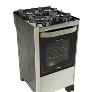 Fogão 4 Bocas Braslar Master Glass Auto