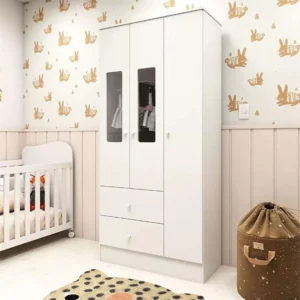 guarda roupas para beber 3 PTS BRANCO