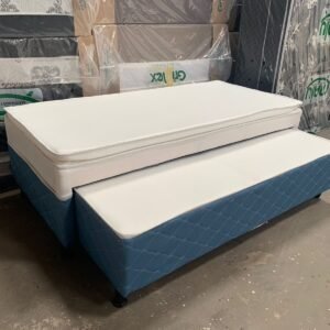 Cama Bibox Solteiro Conjugada com Auxiliar