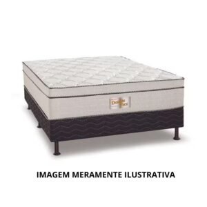 Cama Box casal Double 138x188x52