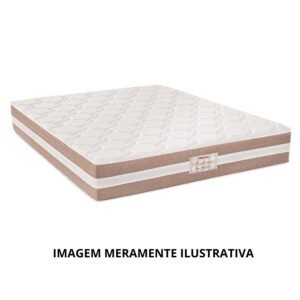 Colchao casal Intense 158X198X28 Reconflex Molas Ensacadas