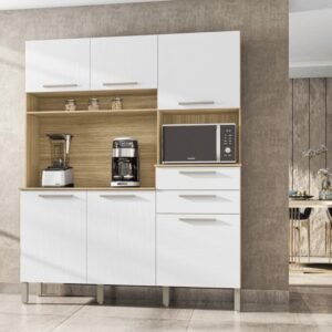Armário de Cozinha Kit 6 Portas Montesa