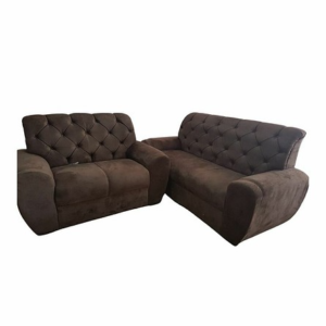 Sofá 3 e 2 Lugares Stilo Castor - Malu Estofados