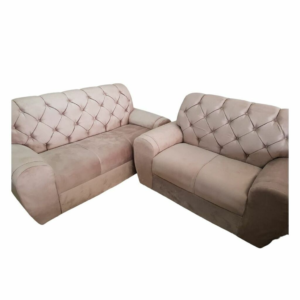 Sofá 3 e 2 Lugares Stilo Castor - Malu Estofados