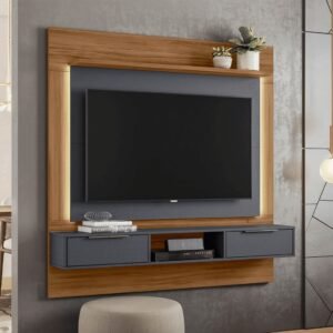 Painel NT1280 com Led para Tv Até 58 Polegadas Notável - Freitjó Trend/ Off White